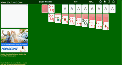 Desktop Screenshot of doubleklondikesolitaire.com